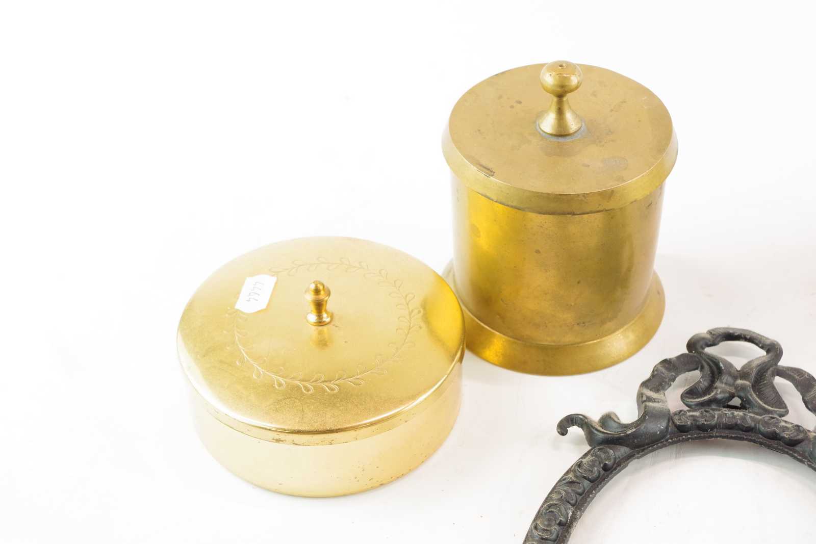 Vintage Brass Stamp Dispenser